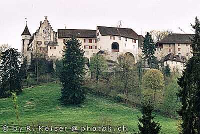 Burg Lenzburg Aargau Schweiz