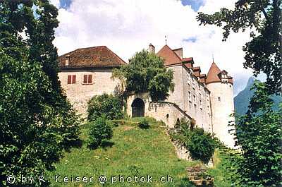 Schloss Gruyeres, Freiburg, Suisse