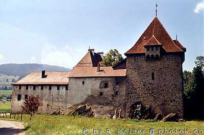 Burg Valruz, Freiburg, Suisse