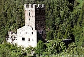 Burg Campell  Sils i.D.  Graubnden  Schweiz