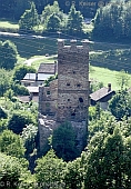 Burg Campell  Sils i.D.  Graubnden  Schweiz