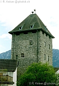 Burg Maienfeld Graubnden Schweiz