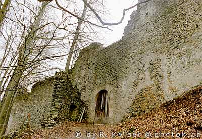 Burg  Castels Luzein Graubünden Schweiz