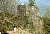 Burg Castels Luzein Graubünden Schweiz