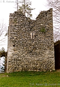 Burg Castels Luzein Graubünden Schweiz