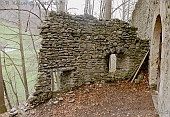 Burg Castels Luzein Graubünden Schweiz