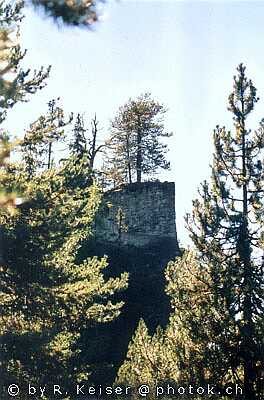 Burgruine Greifenstein Filisur Graubünden Suisse