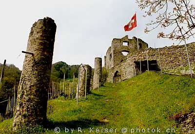 Burg Grpplang Flums St.Gallen Schweiz