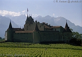 Schloss Aigle Waadt Schweiz