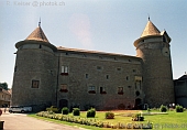 Burg Morges Waadt Schweiz