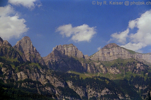 Kurfirsten von Quarten, St.Gallen, Schweiz