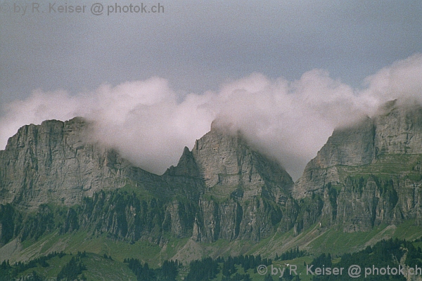 Kurfirsten von Quarten, St.Gallen, Schweiz