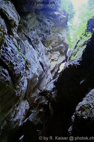 Tamina-Schucht, Bad Ragaz, St.Gallen, Schweiz