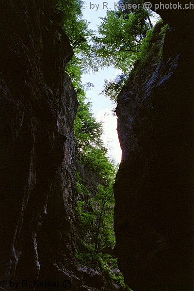 Tamina-Schucht, Bad Ragaz, St.Gallen, Schweiz