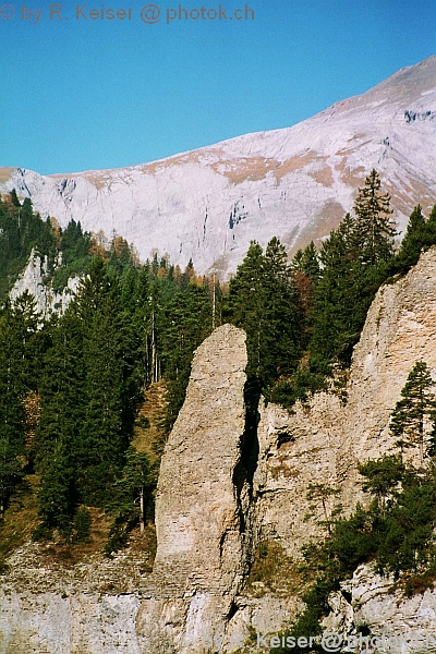 Kunkels, Tamins, Graubnden, Schweiz