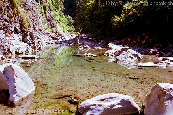 Viamala-Schlucht, Graubnden, Schweiz