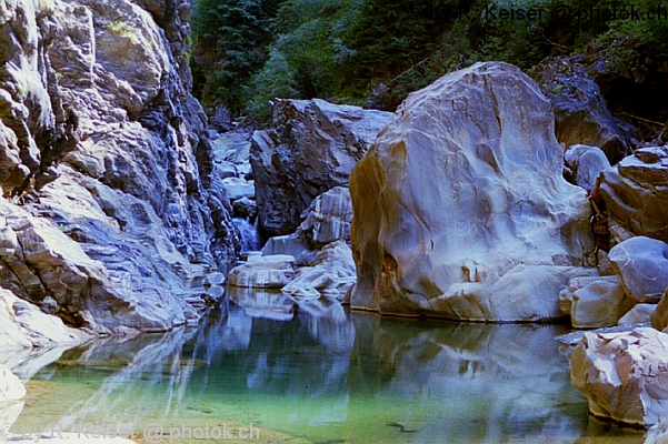 Viamala-Schlucht, Graubnden, Schweiz