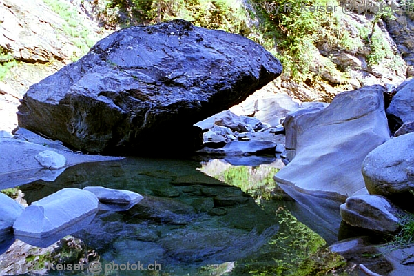 Viamala-Schlucht, Graubnden, Schweiz