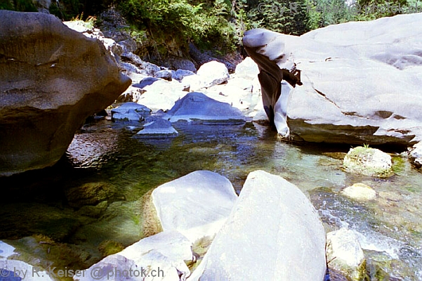 Viamala-Schlucht, Graubnden, Schweiz