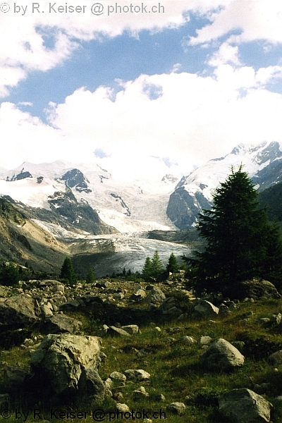 Mortaratsch, Graubnden, Schweiz