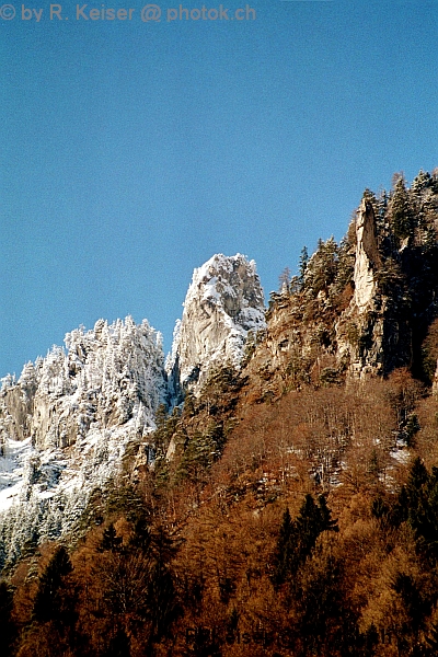 Calanda, Graubnden, Schweiz