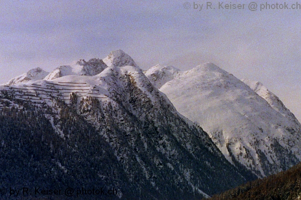 La Punt, Engadin, Graubnden, Schweiz