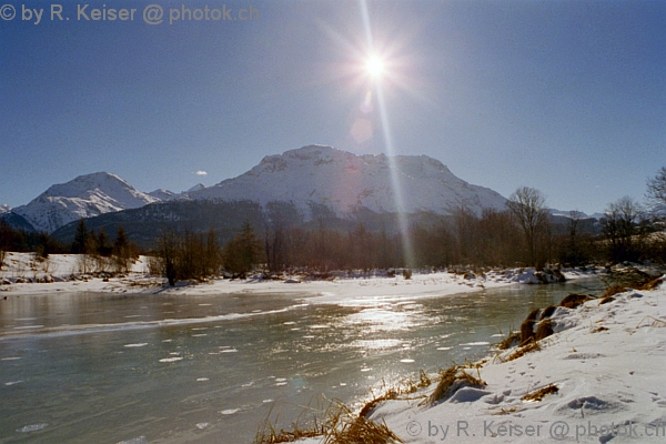 Samedan, Graubnden, Schweiz